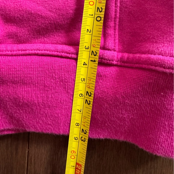 Lululemon Heavyweight Vibrant Pink Hoodie, ptp 19”, Size S/M - Picture 7 of 7